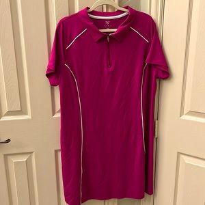 Livi Activewear Polo Dress. Purple. Like New. Size 18/20